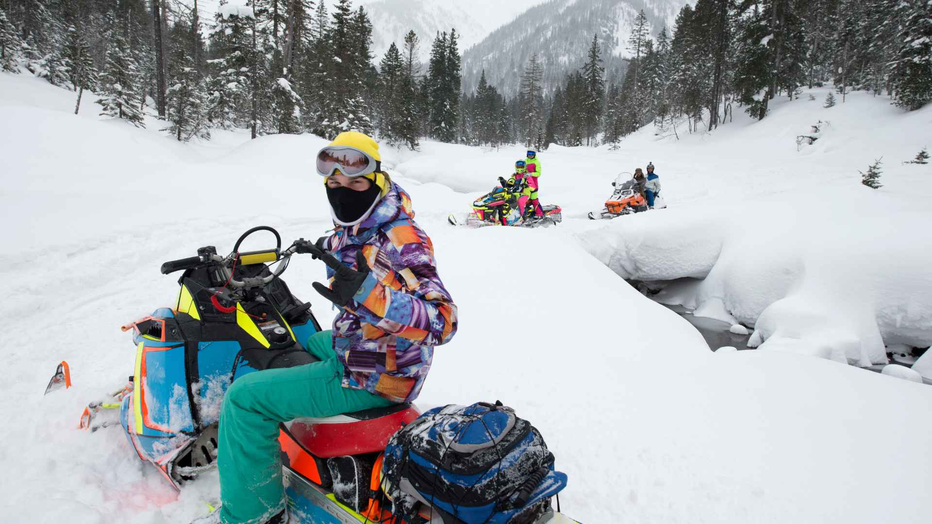 Banff Snowmobiling