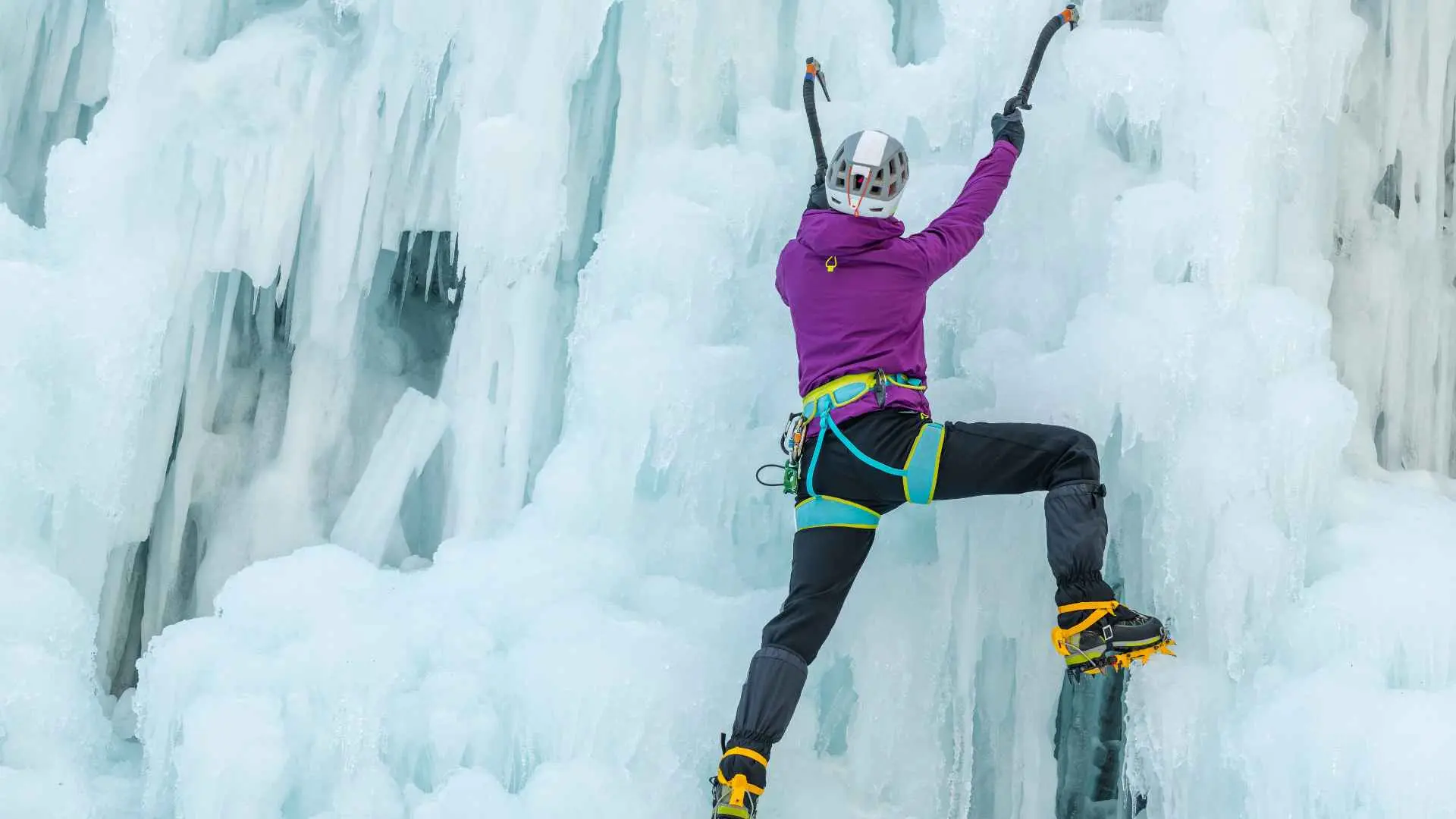 Ice Climbing in Jasper