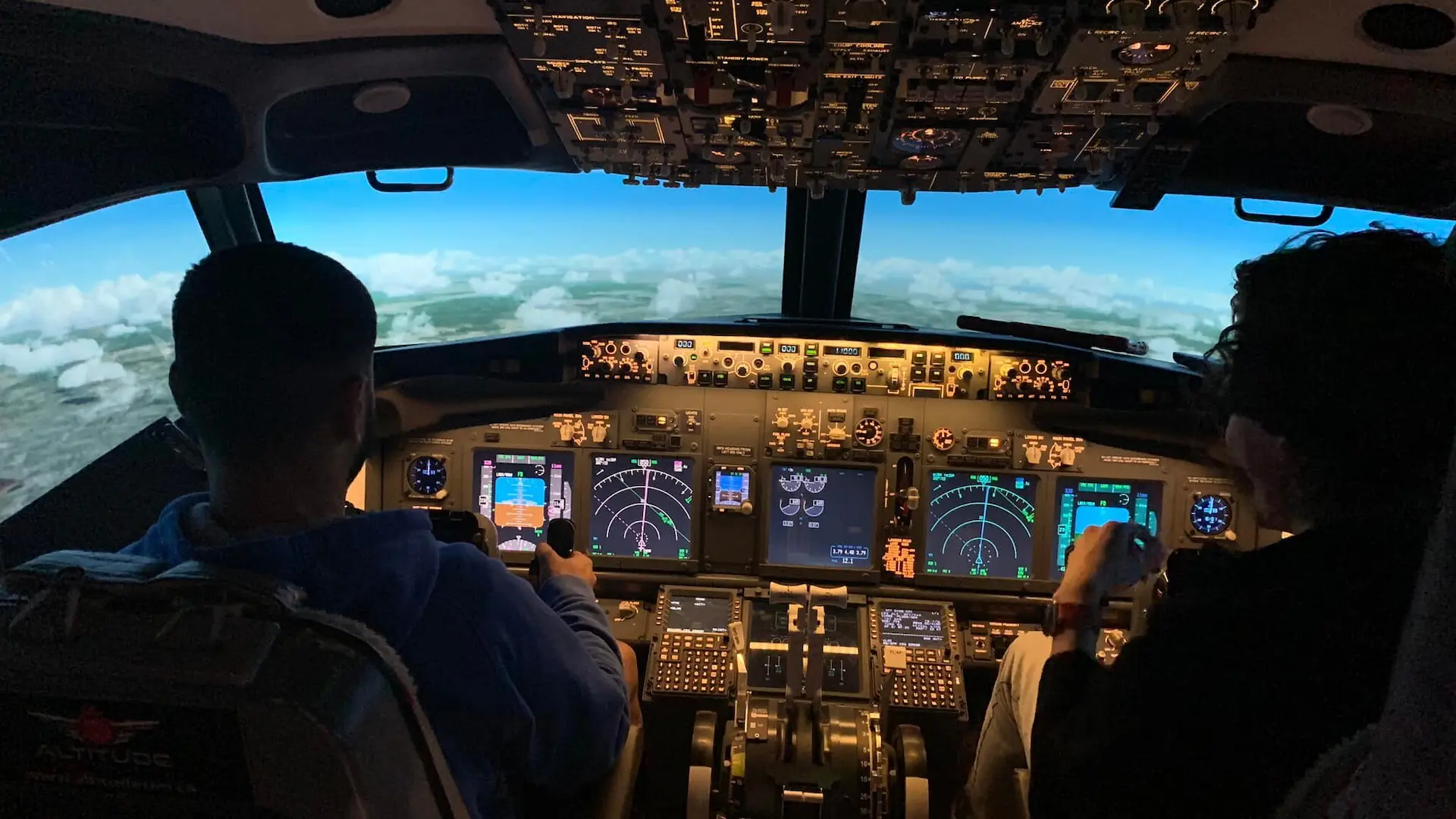 Flight-Simulator Experience on Boeing 737 in Calgary